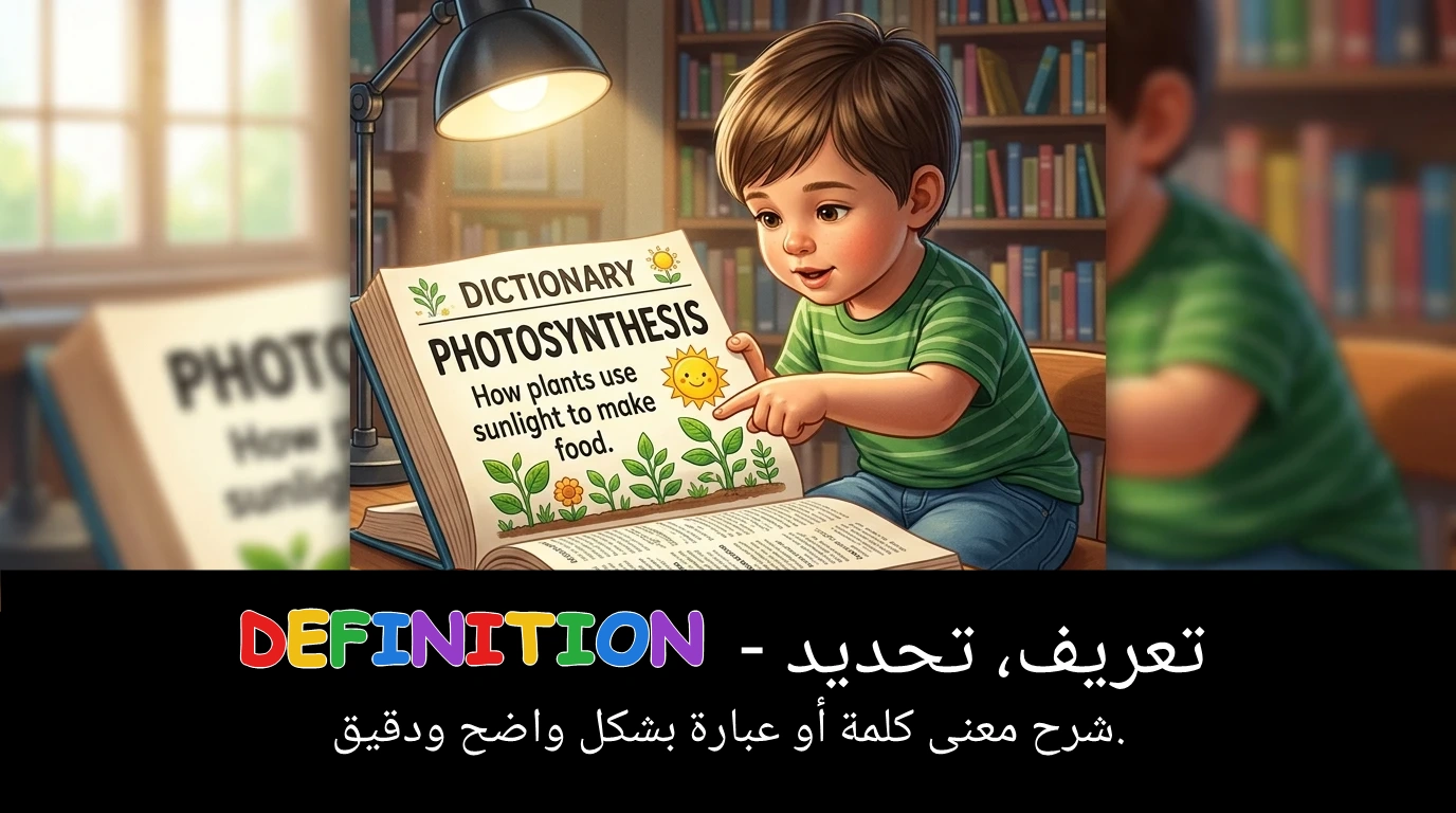 Arabic Illustration for definition
